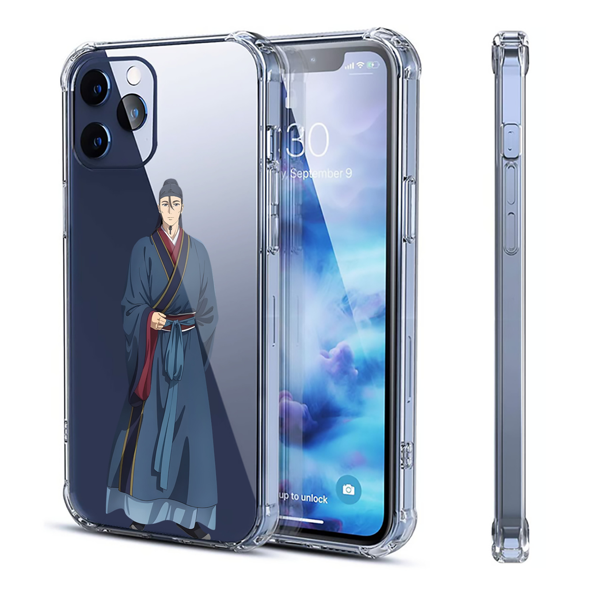 （画像用） 薬屋のひとりごと The Apothecary Diaries 【iPhone 12シリーズ対応】透明スマホケース（クリアソフトケース）